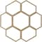 Ekena Millwork Florin Wood Fretwork Pierced Ceiling Medallion, Birch, 32"OD x 13 5/8"ID x 1/4"T CMWP32X32X0250FOBI - alternate 3